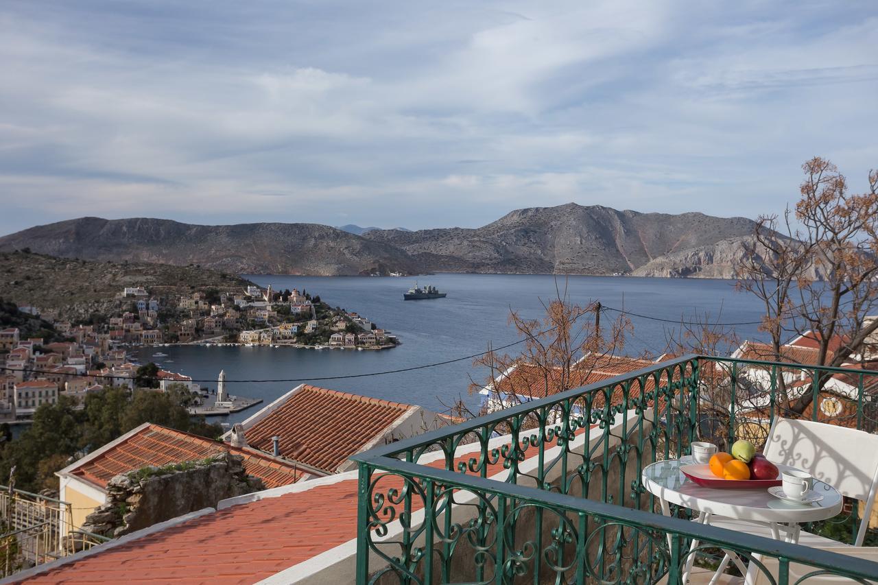 Aerino Villa Symi Bagian luar foto